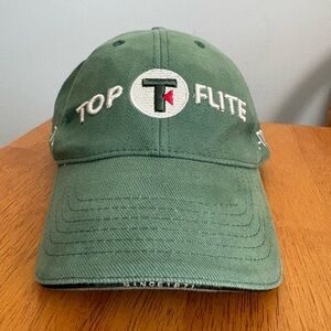 Top Flite Green Golf Dad Hat